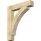 Ekena Millwork Thorton Block Rough Sawn Bracket, Douglas Fir, 6"W x 36"D x 42"H BKT06X36X42THR05RDF - alternate 1